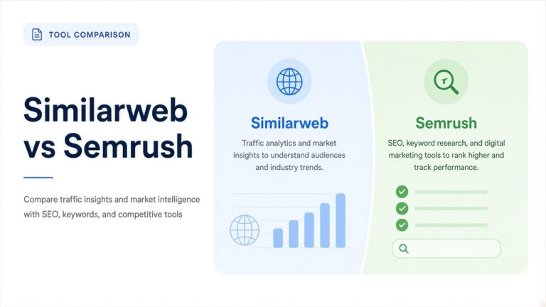 Similarweb vs Semrush: Which Traffic Tool Is Worth It?