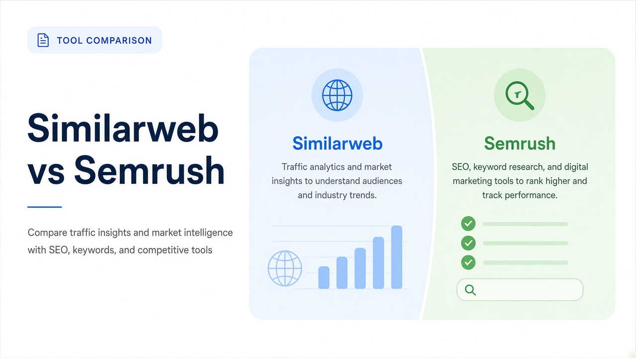 Similarweb vs Semrush comparison
